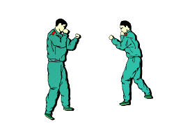中國武警常見搏鬥的幾種gif