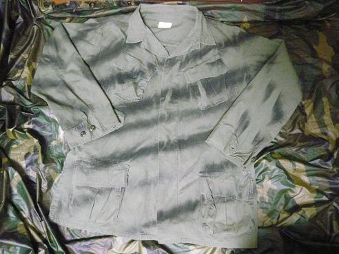 米軍手描き迷彩のジャングルファティーグ その2