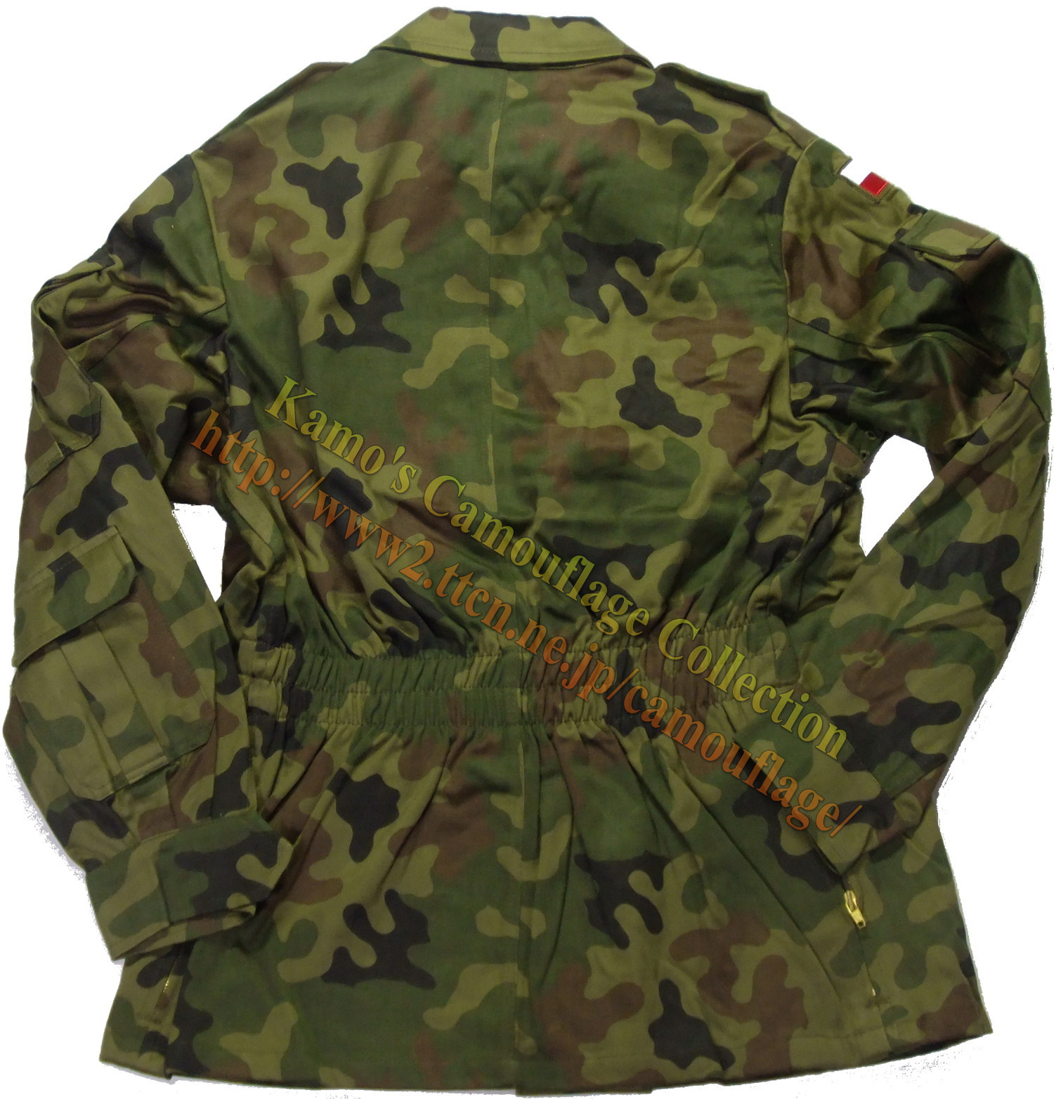 Polish Armed Forces Pantera wz93 Camouflage Jacket (Back)