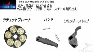 キャナルオンラインストア:タナカ S&W M10 用スチールパーツ 再入荷