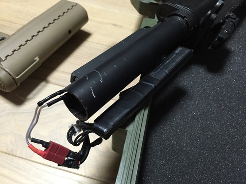 次世代HK416Dのストックを交換するための下準備