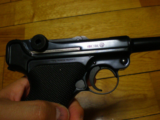 CUSTOM GARAGE B.S.A:タナカ ルガー P08 4インチ HW