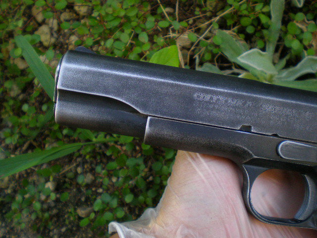 マルシン　Ｍ１９１１　シリーズ７０　ガバメント　組立キット　モデルガン　ＨＷ　ビンテージ塗装品