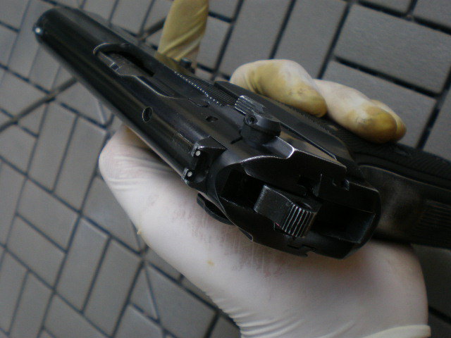 ＷＡ　Ｍ８０４５　クーガー　　ビンテージ　ウェザリング　塗装品