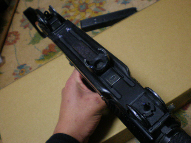 WA ウエスタンアームズ　MINI　UZI　ミニウージー　ガーダー製アルミキット組み込み済みカスタム品　ウェザリング仕様