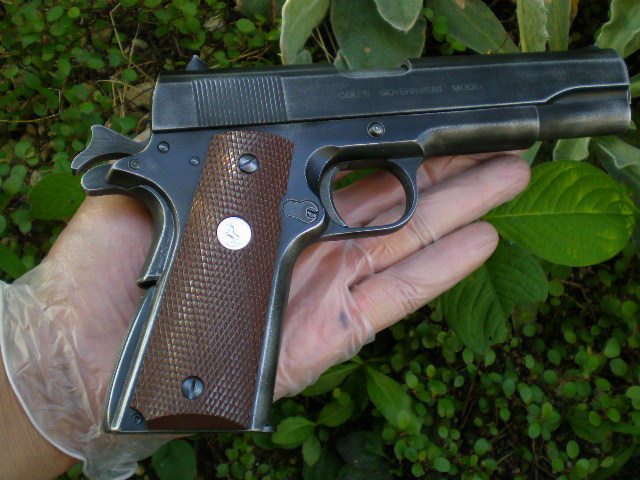 マルシン　Ｍ１９１１　シリーズ７０　ガバメント　組立キット　モデルガン　ＨＷ　ビンテージ塗装品