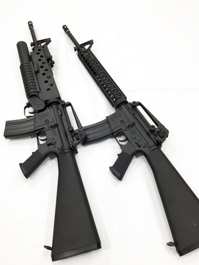 AIRSOFT97 カスタムから修理まで『エアガン総合プロショップ』:E&C M16A4 フル刻印バージョン登場！