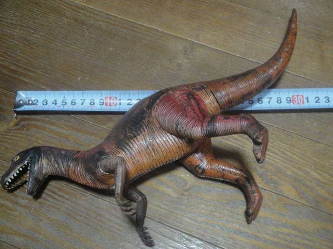 ソフビの恐竜3体