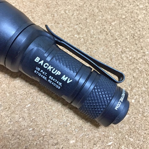 iの時間:SUREFIRE E1B BACKUP MV