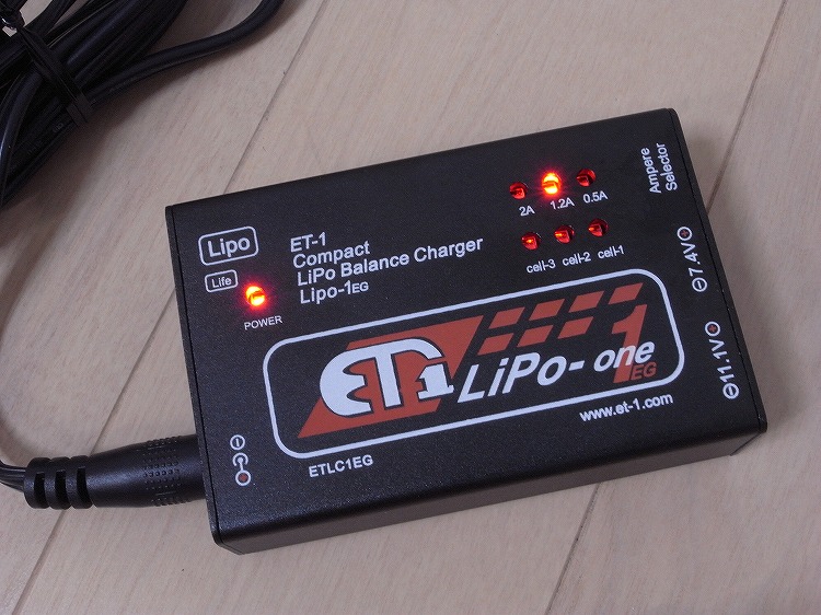 ET1 LiPO-one Lipo-1EG リポバッテリー用 バランス充電器 本体のみ 通電確認 電動ガン - ミリタリー