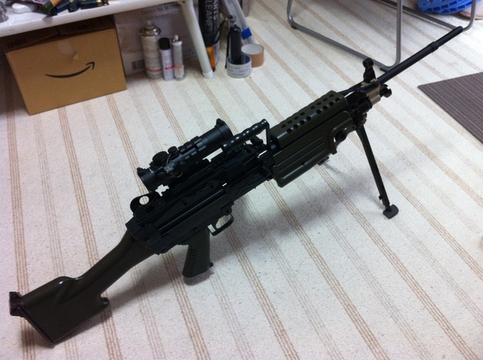 TOP M249 FN Minimi Nato Custom