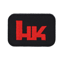 Heckler & Koch HKロゴパッチ Red/Blac･･･