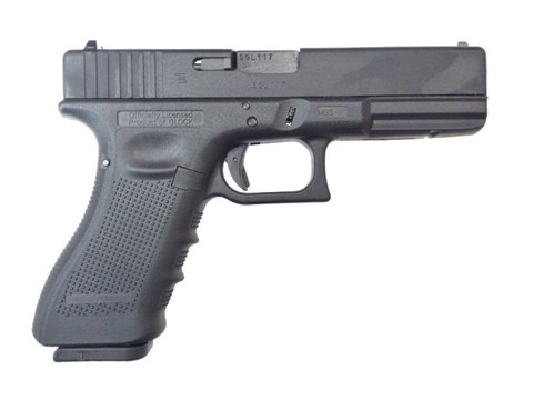 GlockAirsoft G17 Gen.4 ガスガン (BK) ［2.6411-UXA］ Umarex製 金庫