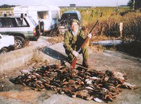 狩猟人生、その5：待望の本州鹿1頭目：1990年。