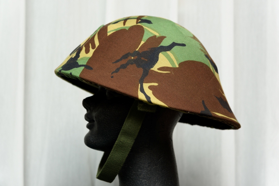 The Mk.V Helmet Cover hand made from 68 pattern BDU　
