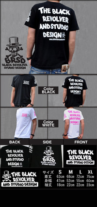 BLACKREVOLVER スカルヘッドTシャツ