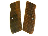 キャロム　KSC　CZ75　紫檀チェッカー　タイプB