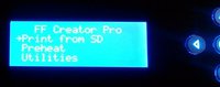 注)無保証　ノズル詰り簡単な交換方法　FLASHFORGE  3Dプリンター Creator Pro