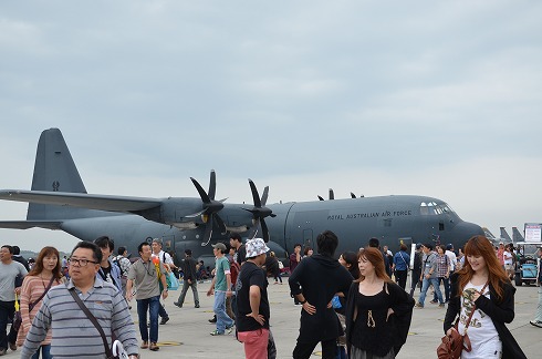 三沢航空祭2015にオーストラリア空軍がやってきたあ！