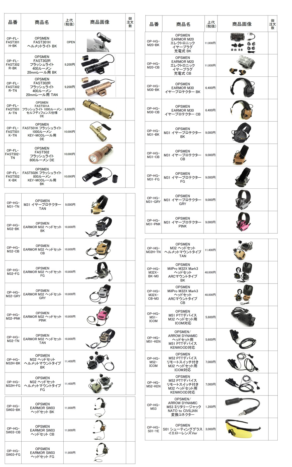 おぷすめ～んの商品案内！