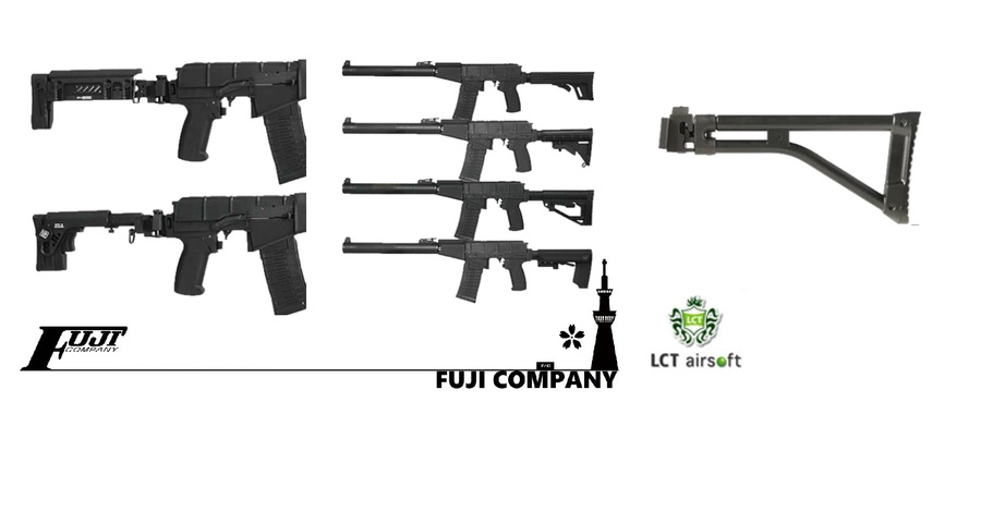 LCT AS VAL/SR-3M対応ストック＆アダプターのご案内！！！！