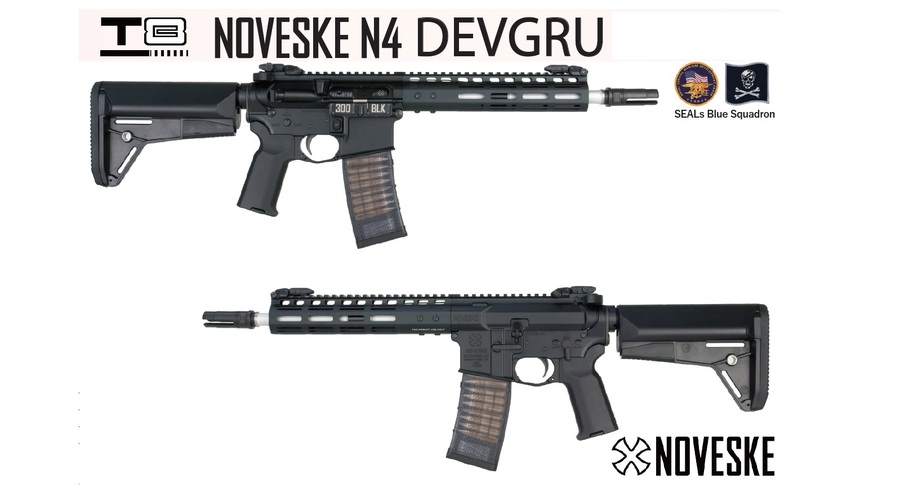 NOVESKE NSR N4 DEVGRU GBB -BK　ランサーマガジン標準装備は熱い！！