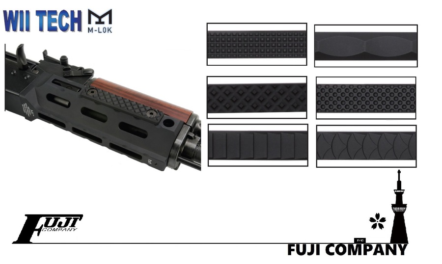 WIITECH製　MLOK　カバー！！いろんなパターンで迷っちゃう