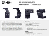 PTS Unity Tactical FAST FTC OMNI MAG マウントのご案内 2023/03/16 14:01:41