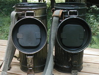 WW2ドイツ軍のガスマスク携行缶。