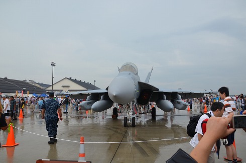 Boeing EA-18G Growler電子戦機　三沢基地航空祭2012