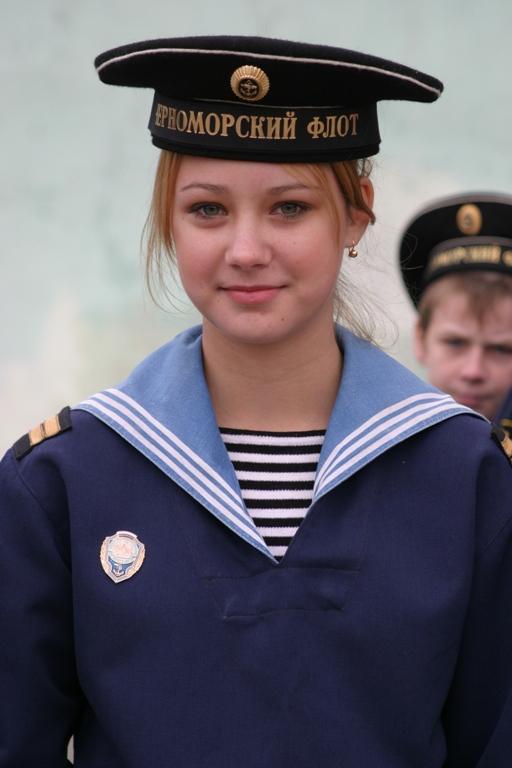 ロシア海軍女性兵士