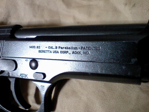 Beretta M92D　(WA based custom)