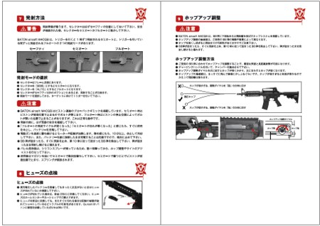 BATON M4の日本語説明書