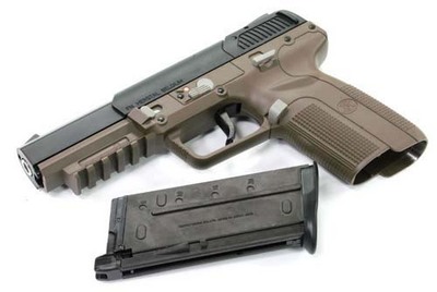 G.W.Aニュース出張版ぷらす:マルイ・FN5-7用スライド&フレームセット入荷!!