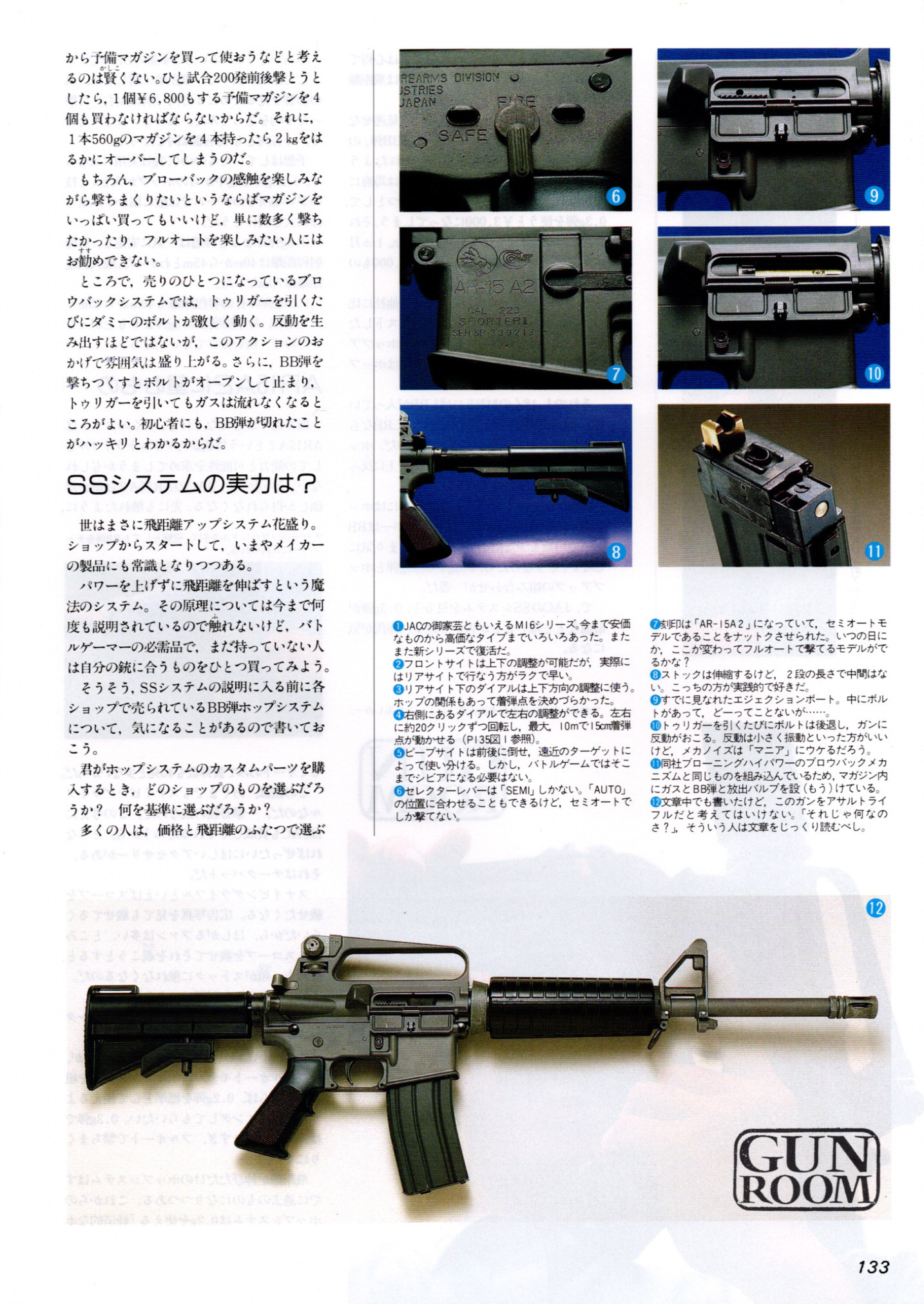 マル樣専用JACガスブローバックAR15 - ミリタリー