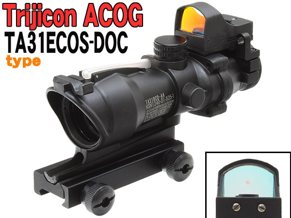 Trijicon ACOGタイプTA31ECOS 4X32スコープ&Doc Dot  商品画像1