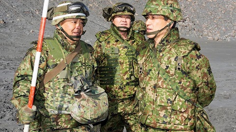 821st Regiment's Blog.:陸自 戦闘防弾チョッキ ＆ 全迷彩タイプ吊りバンド