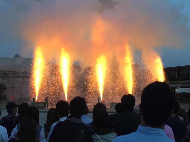 朝サバゲ、夜花火