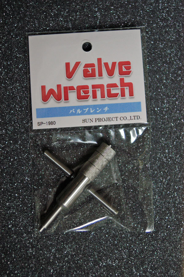 Valve wrench.