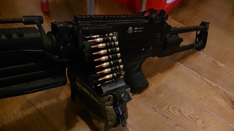 ミカン箱:M249 100Rマガジン(実物)