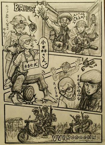 ナム戦アホカリ98リポート漫画、投稿連載まとめログ