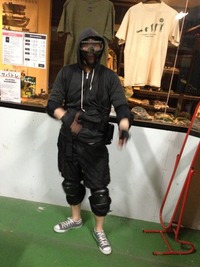 深夜のサバゲで筋肉痛