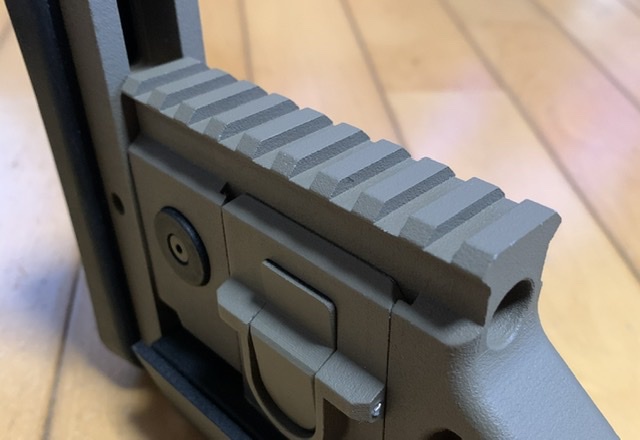 SCAR-H Mk20 SSRストック取り付け画像公開！