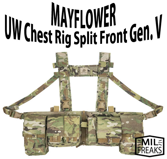 MAYFLOWER “ UW ChestRig Gen5 SplitFront ”
