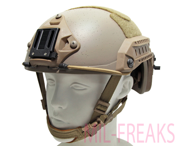 ミルフリークスの“まめ日記”:【実物】Ops-Coreヘルメットカバー