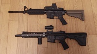 TOKYO MARUI(東京マルイ)、AR-15系のアッパーレシーバーとロアレシーバー交換!!