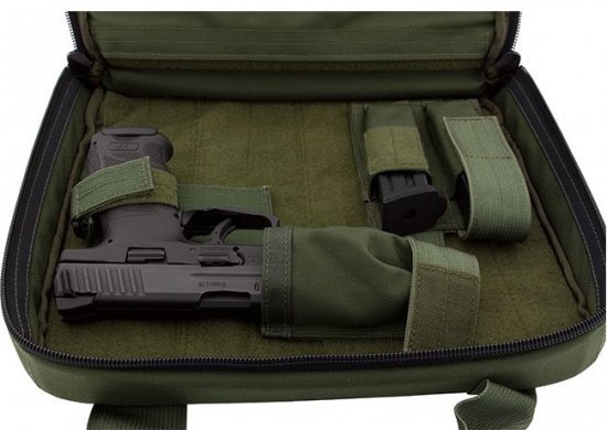 HK Tactical Pistol Case- Military Green　ＨＫミリタリーガンケース　OD