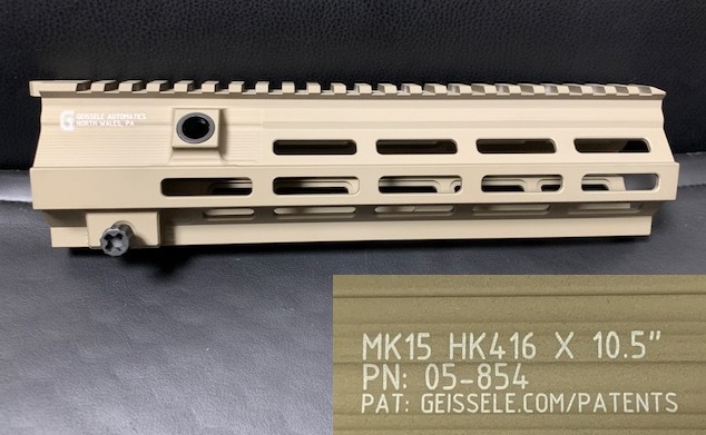 Geissele 10.5 Super Modular Rail HK 　MK15