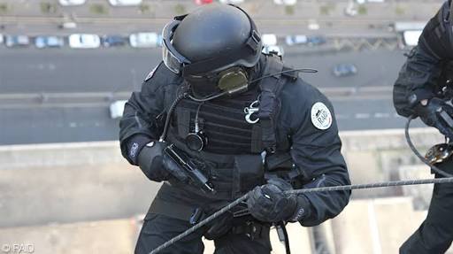 RAIDフランス国家警察特別介入部隊パッチ