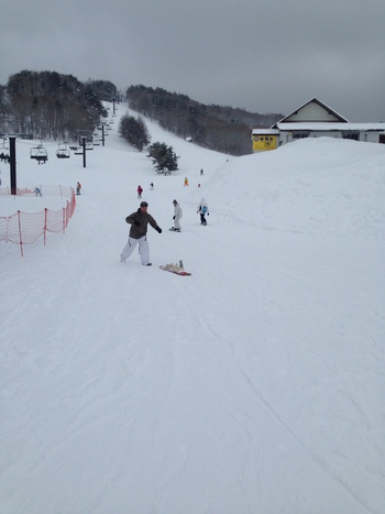 ２０１４.01.12 MS雪上滑走訓練